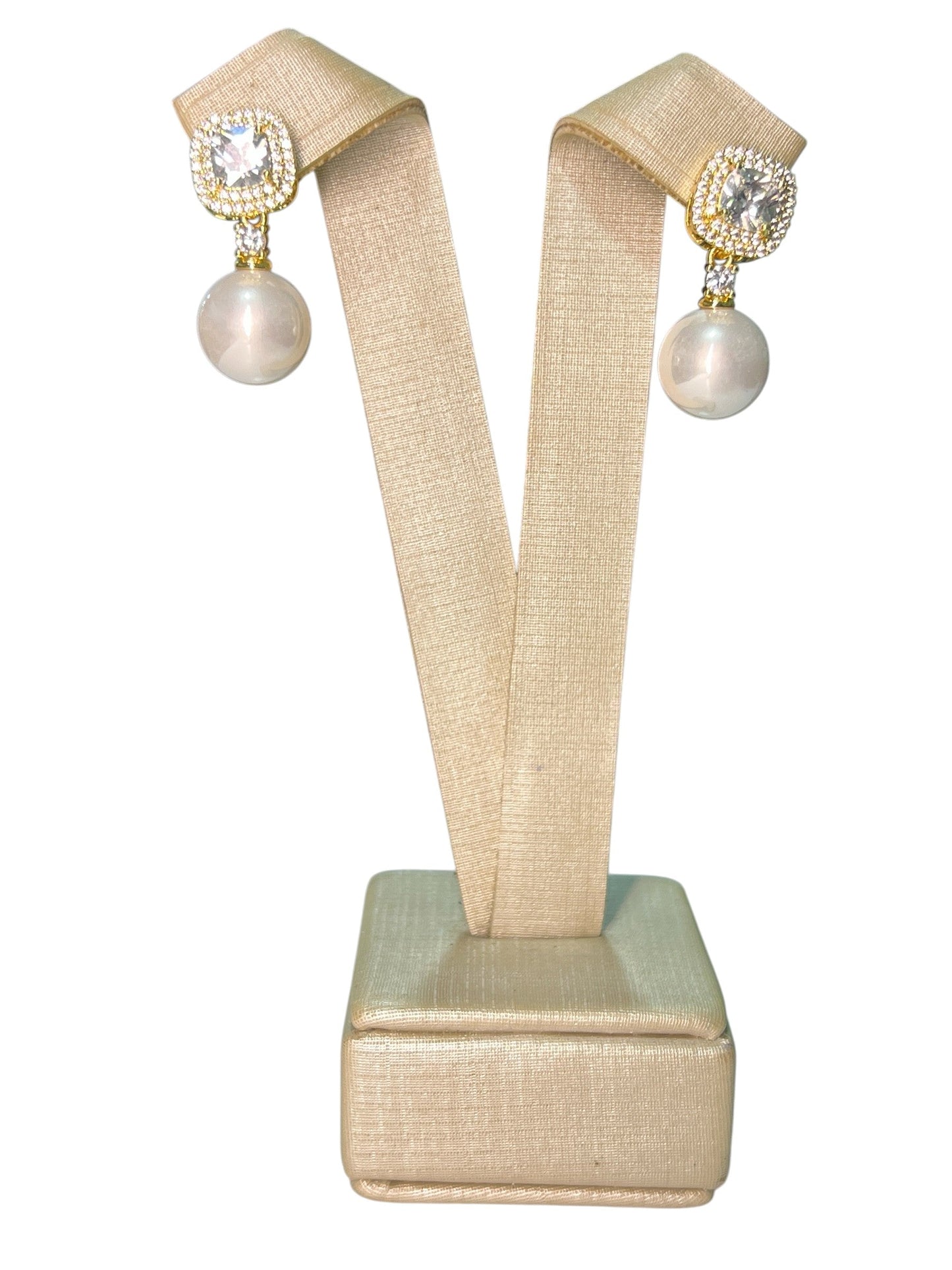 Earring Gold Maria Mariana