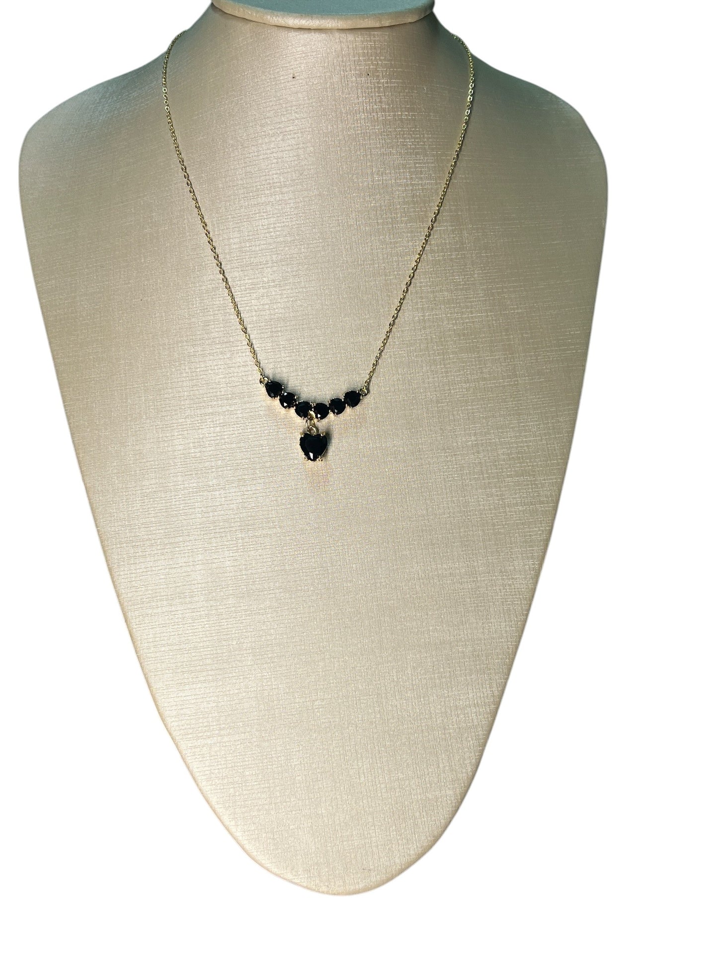 Set Gold Necklace e Earring Maria Sthefany