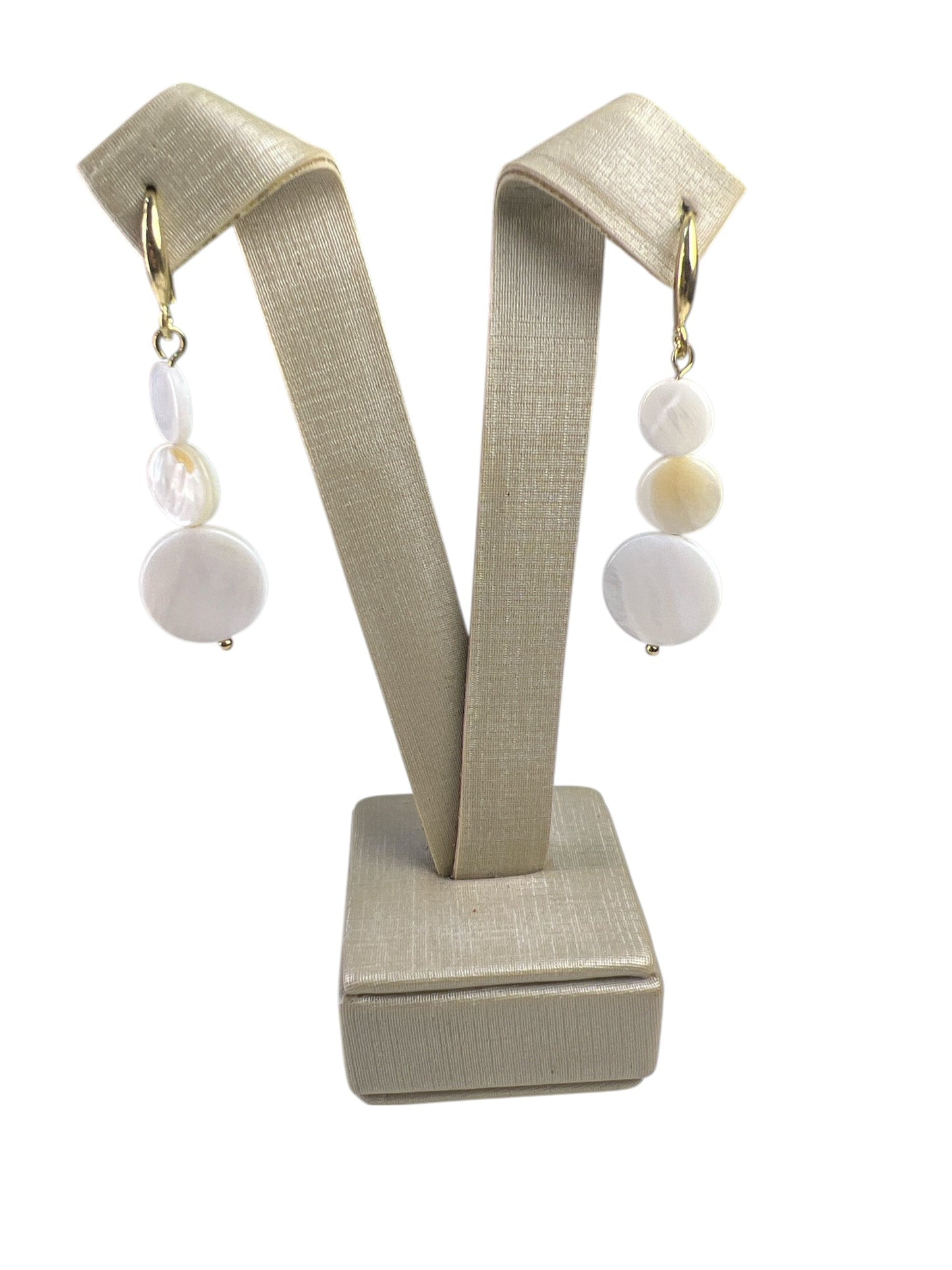 Earring Gold de Discos Maria Betina