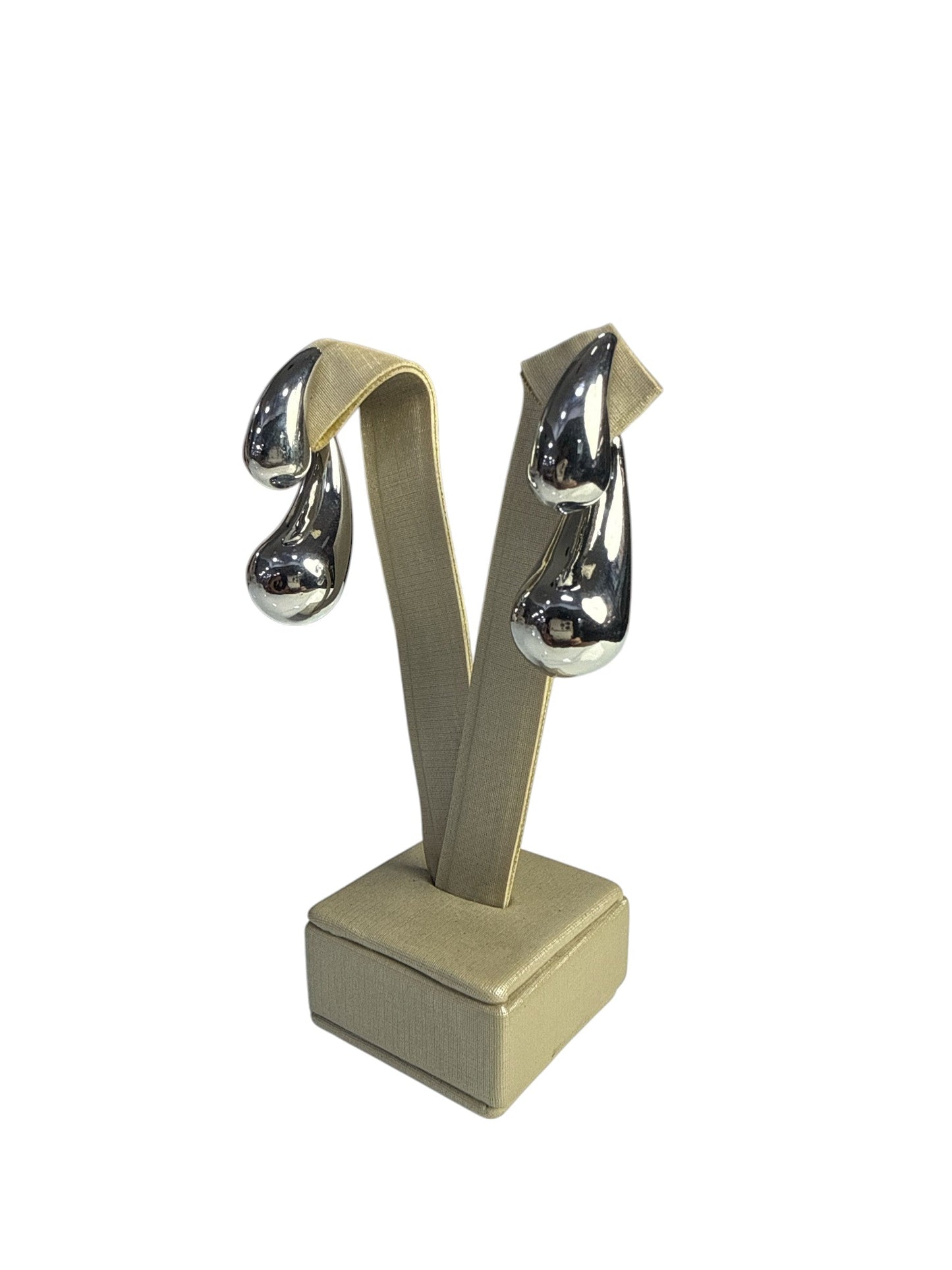 Earring Silver Gota Due Maria Laura