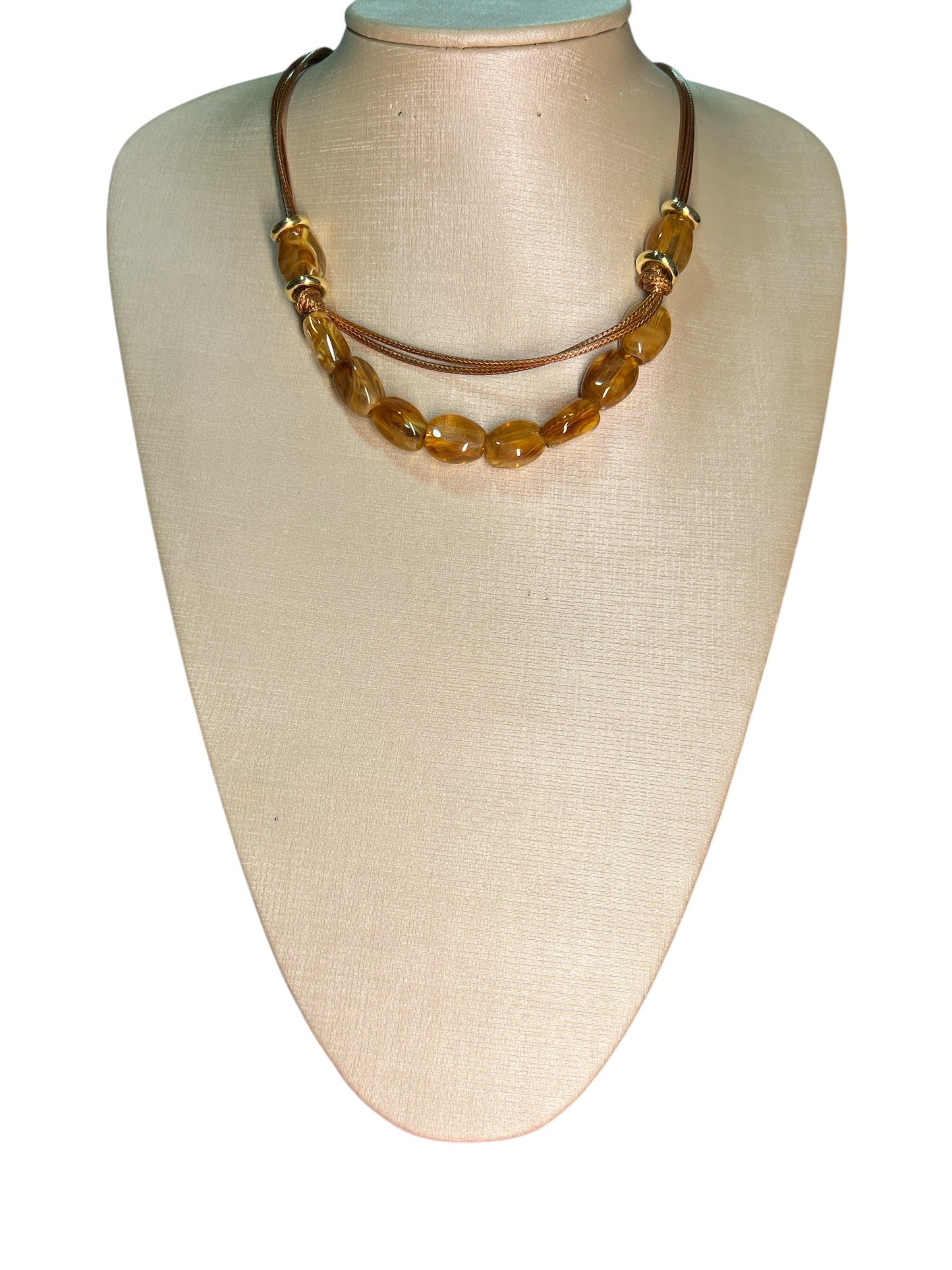 Necklace Maria Alice Caramelo