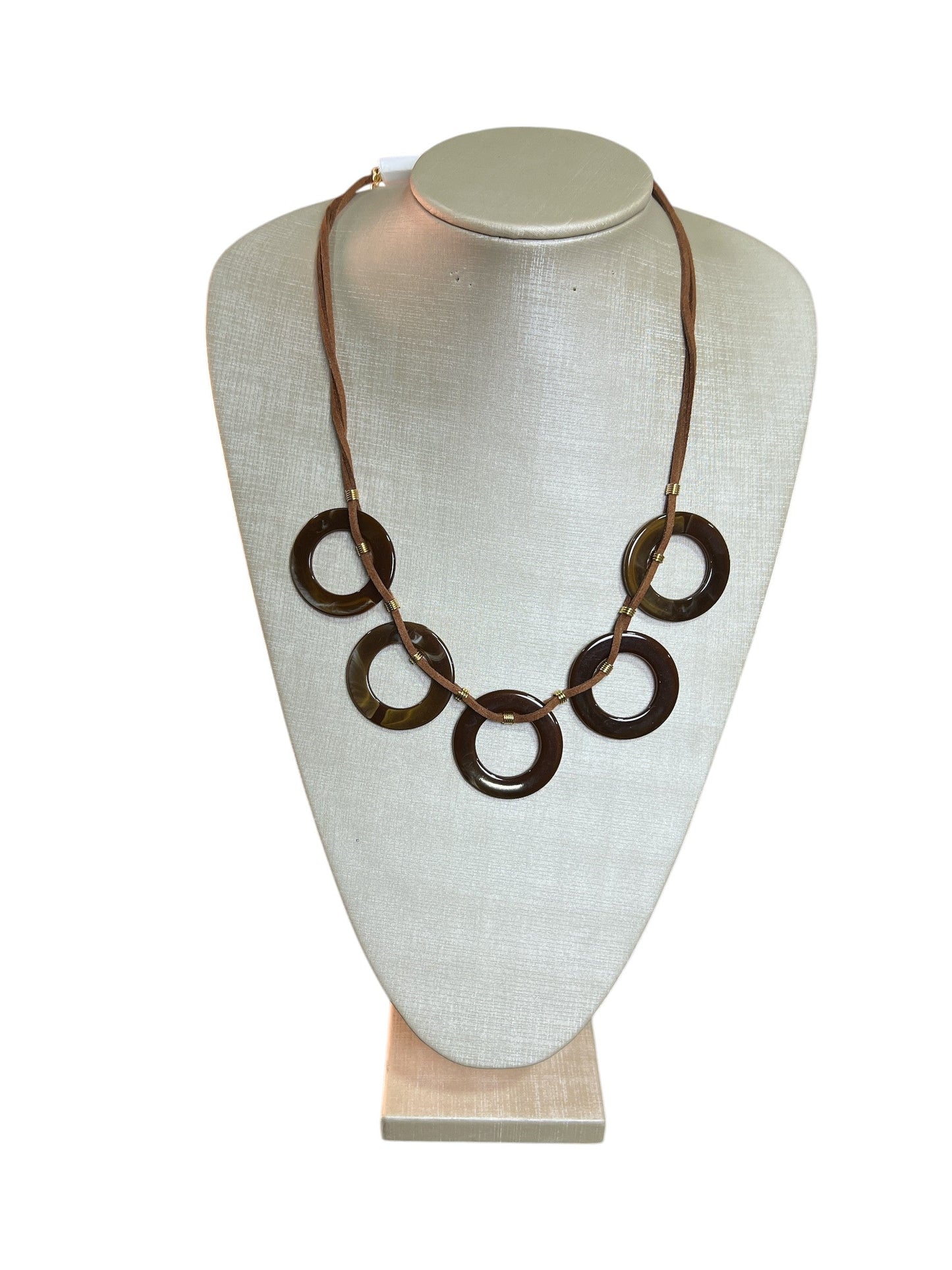 Necklace Maria Suzana Marrom