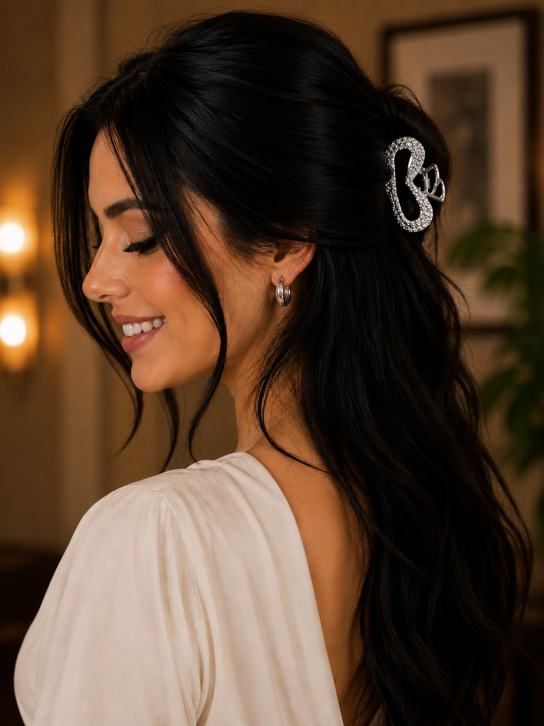 Prendedor de Cabelo Silver