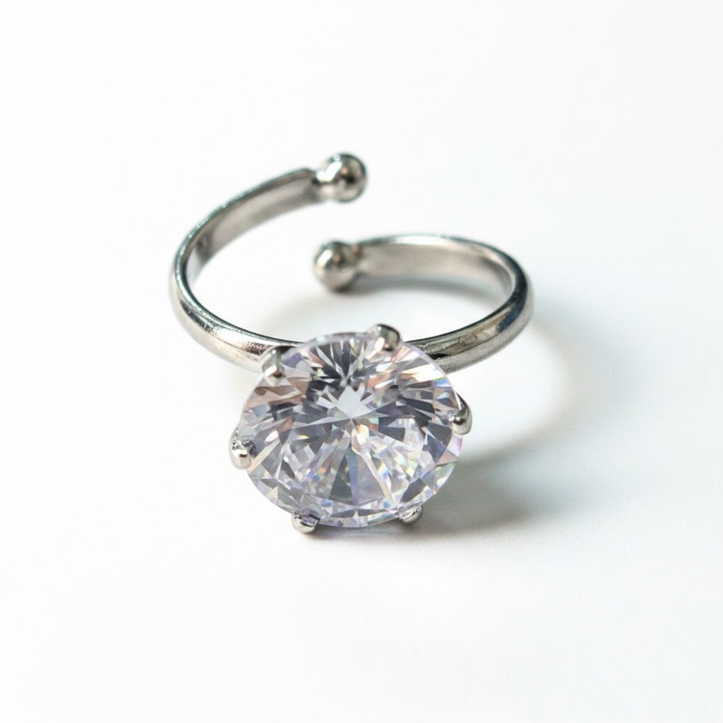 Ring P Silver Maria Virginia