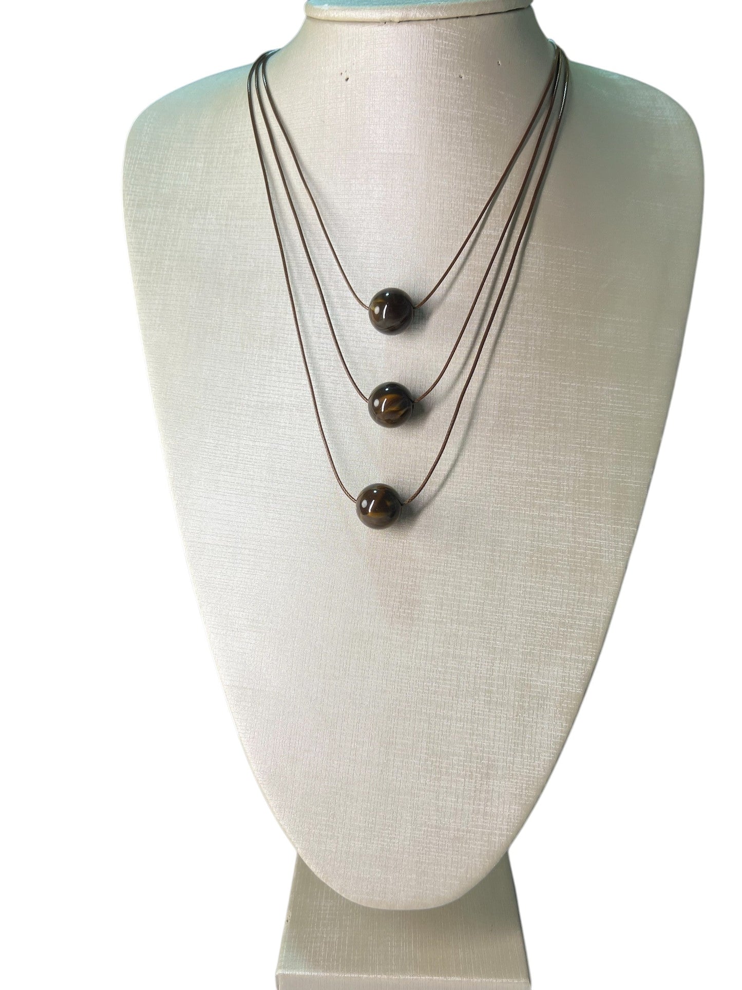 Necklace Maria Luanne Marrom