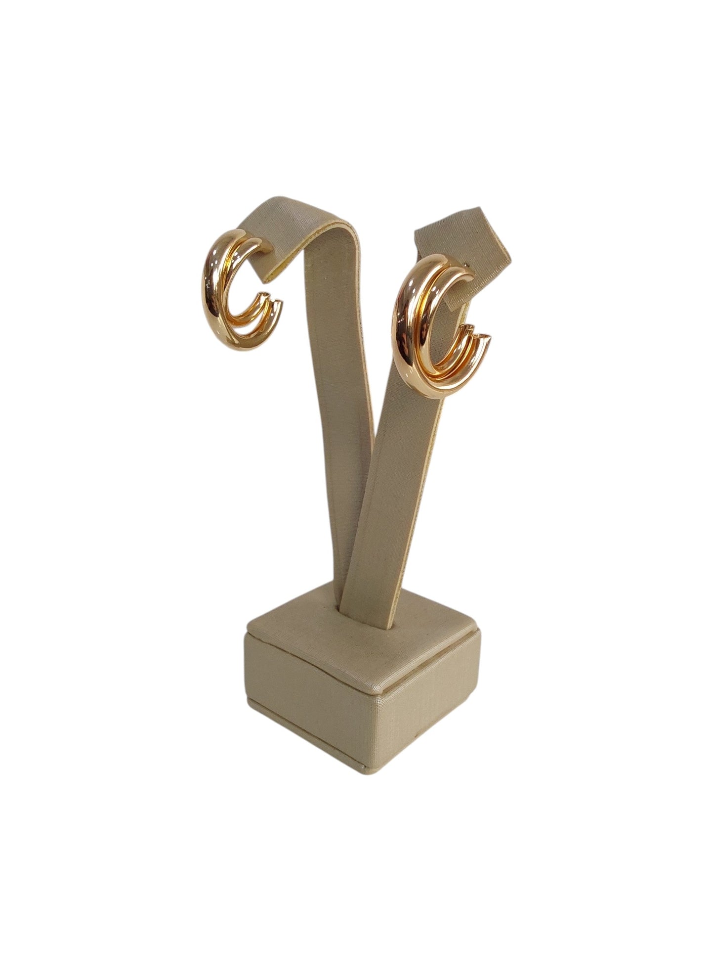 Earring Gold Argolas Maria Milena