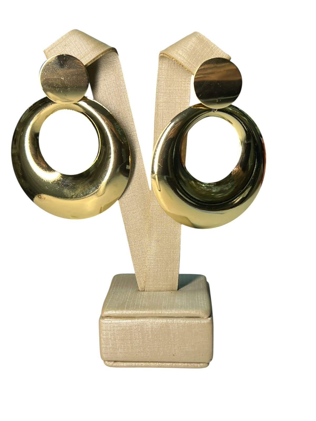 Earring Gold Maria Helena