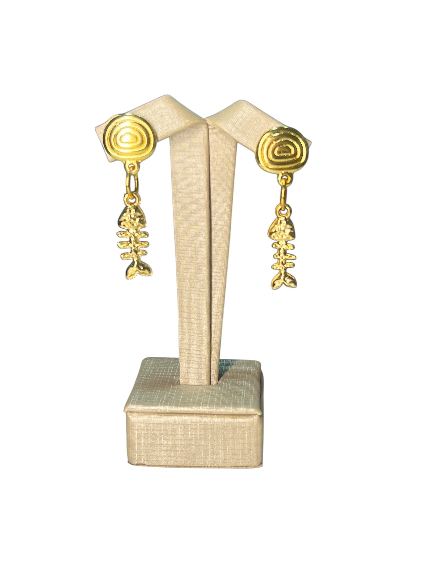 Earring Gold Maria Tereza