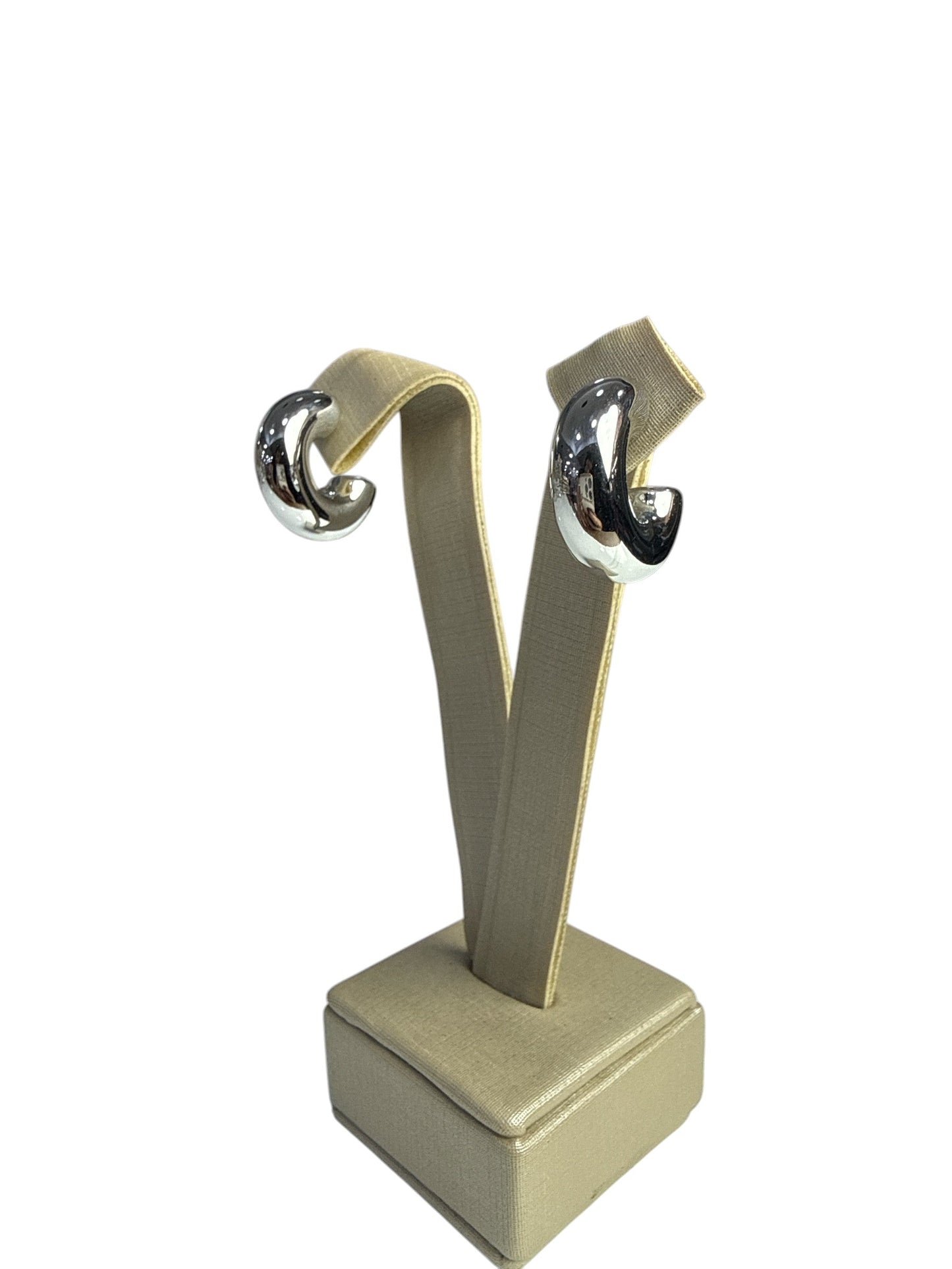 Earring Silver Argola Maria Rebeca