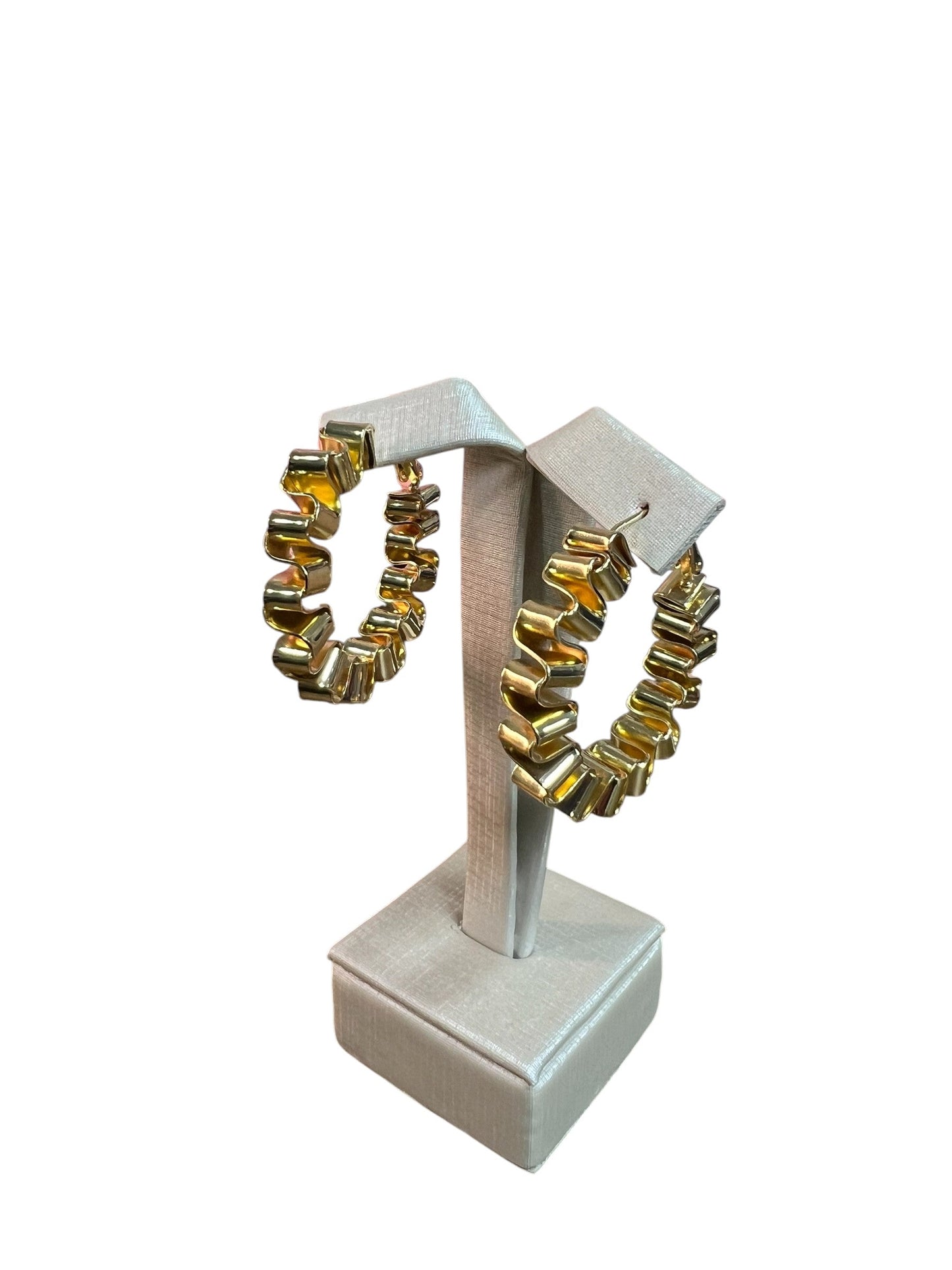 Earring Gold Maria Raquel