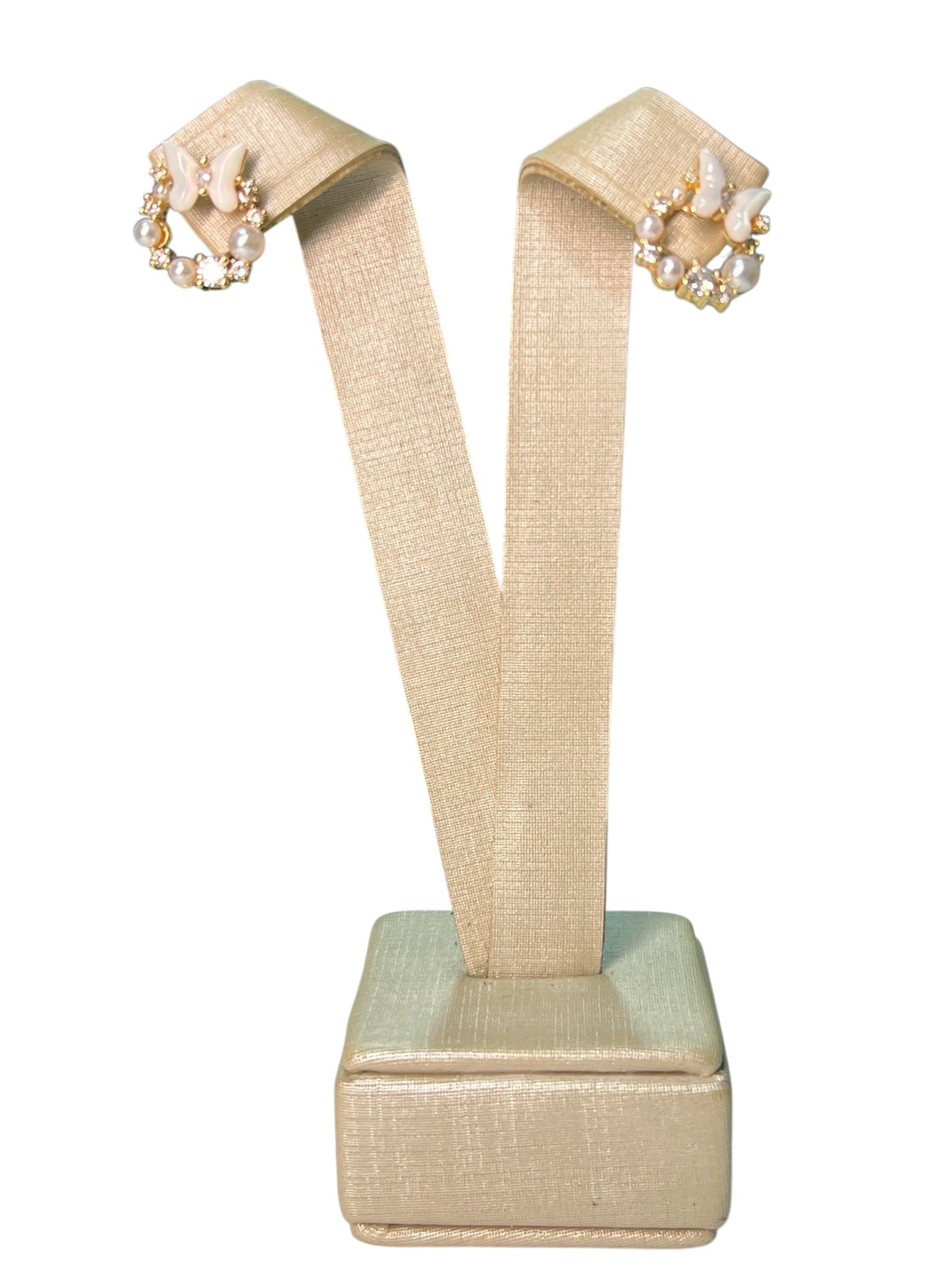 Earring Gold Maria Aline