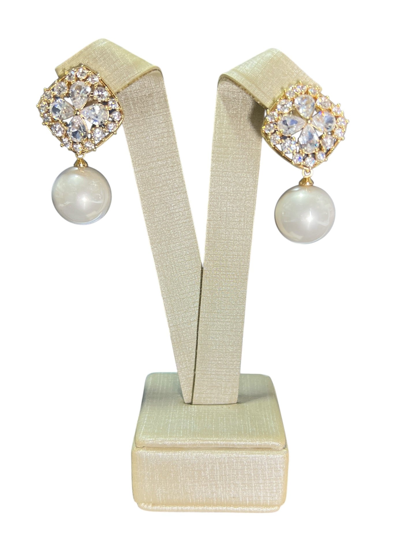Earring Gold Maria Rita
