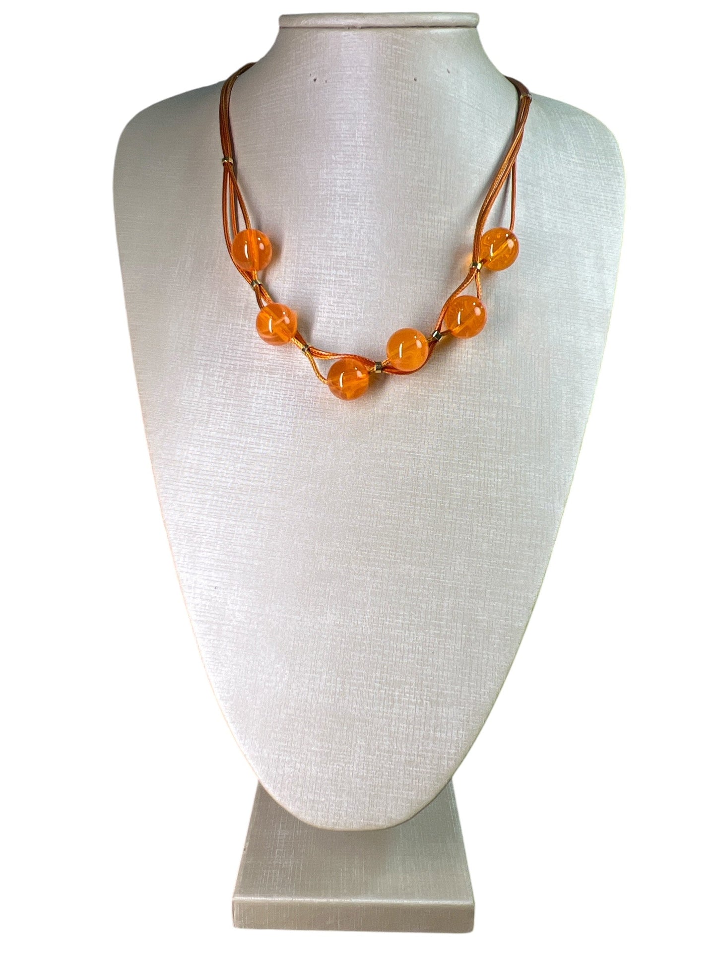 Necklace Maria Carla Laranja