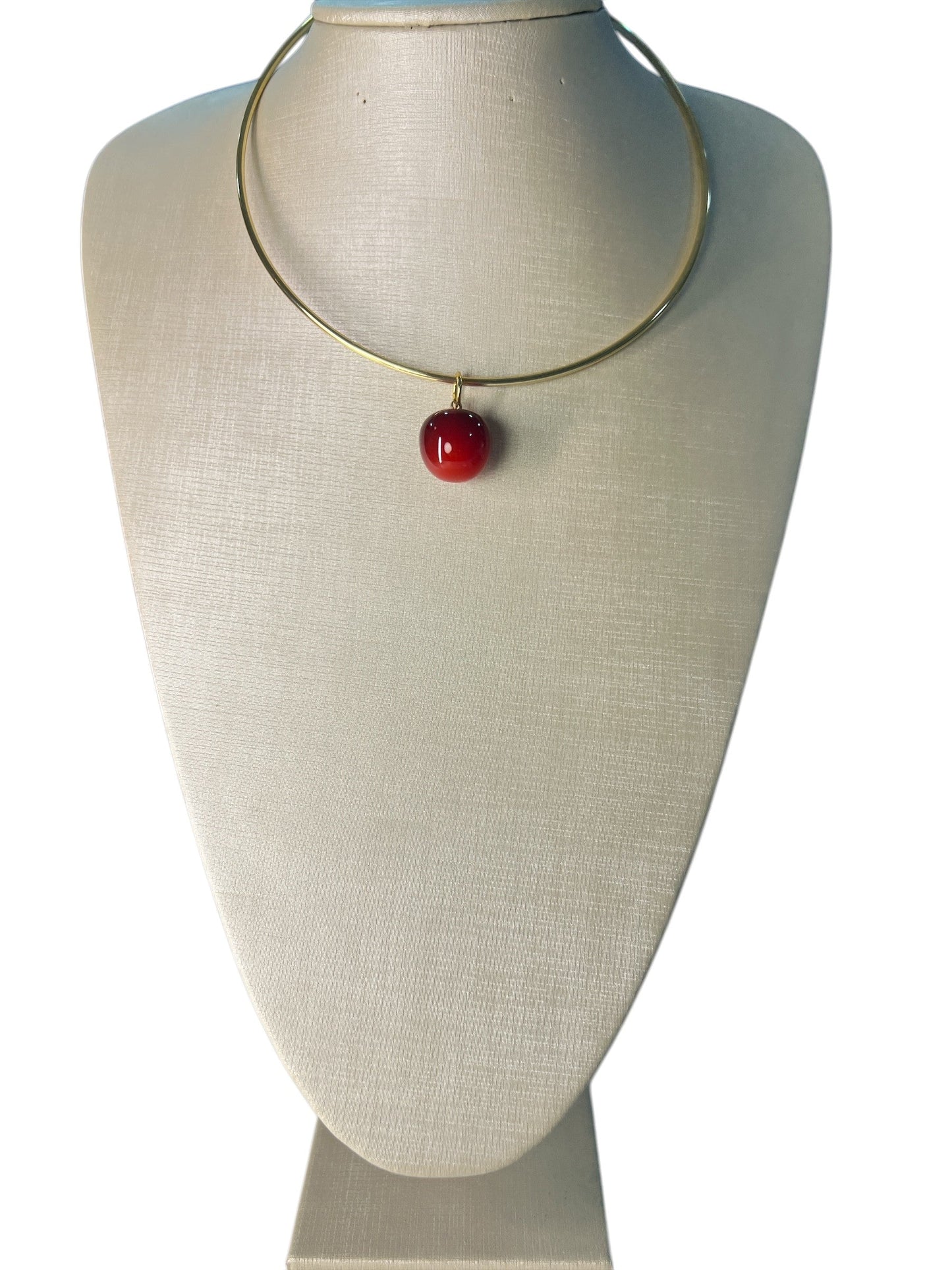 Necklace Rigido Cereja
