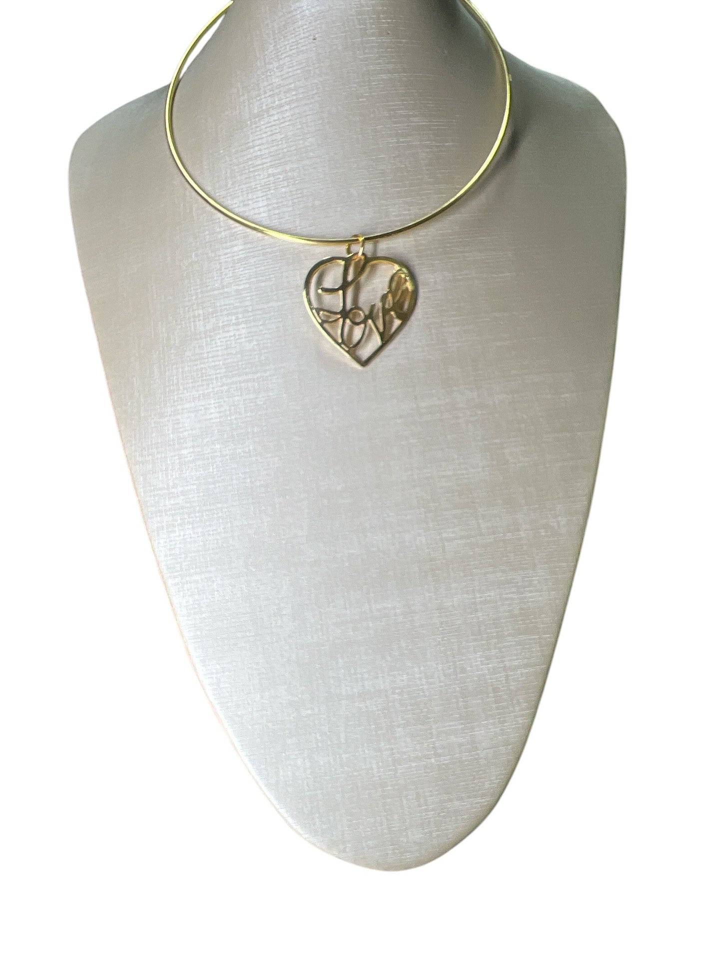Necklace Gold Maria Raquel