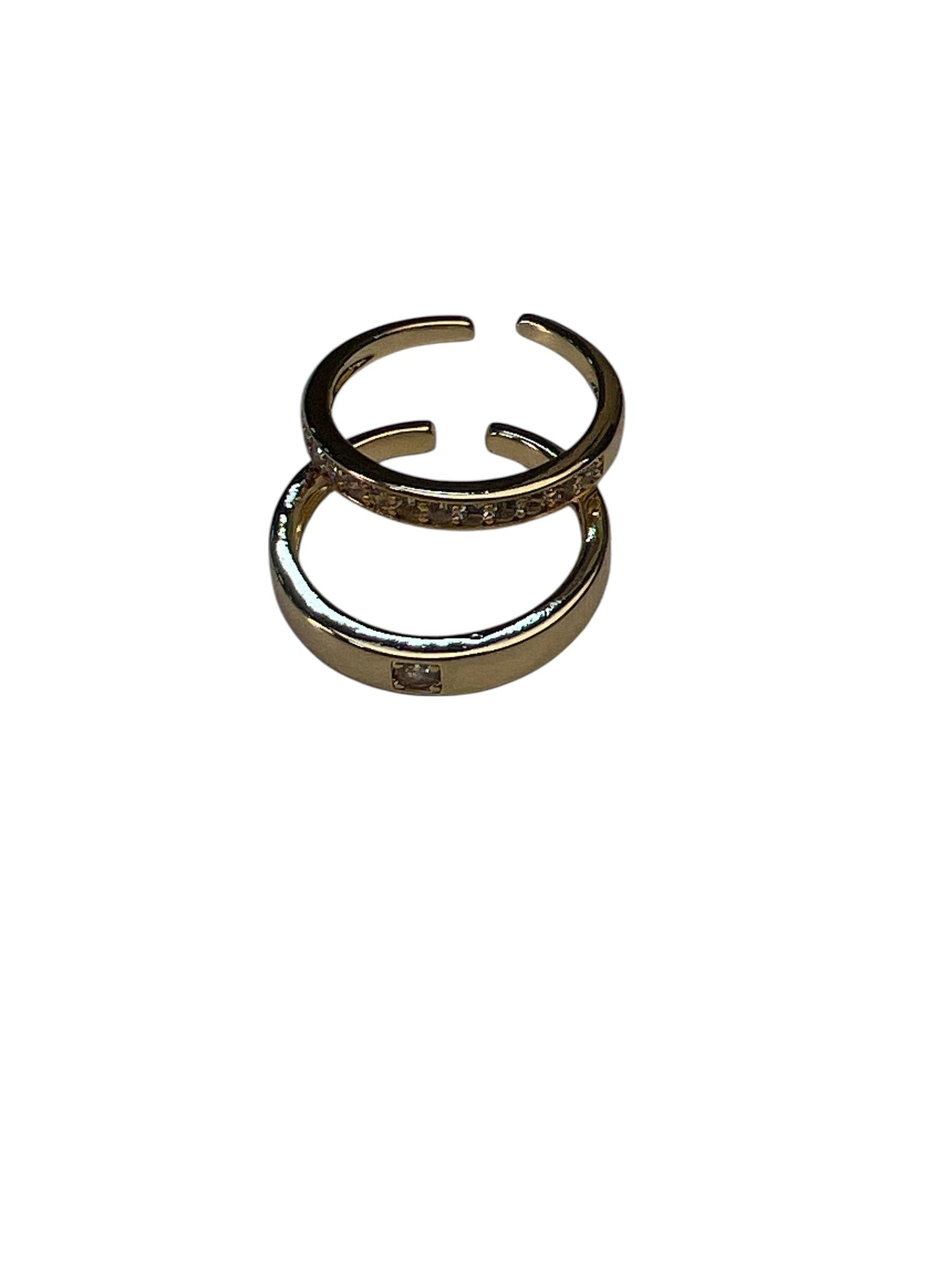 Ring Duplo Minimalista Maria Débora