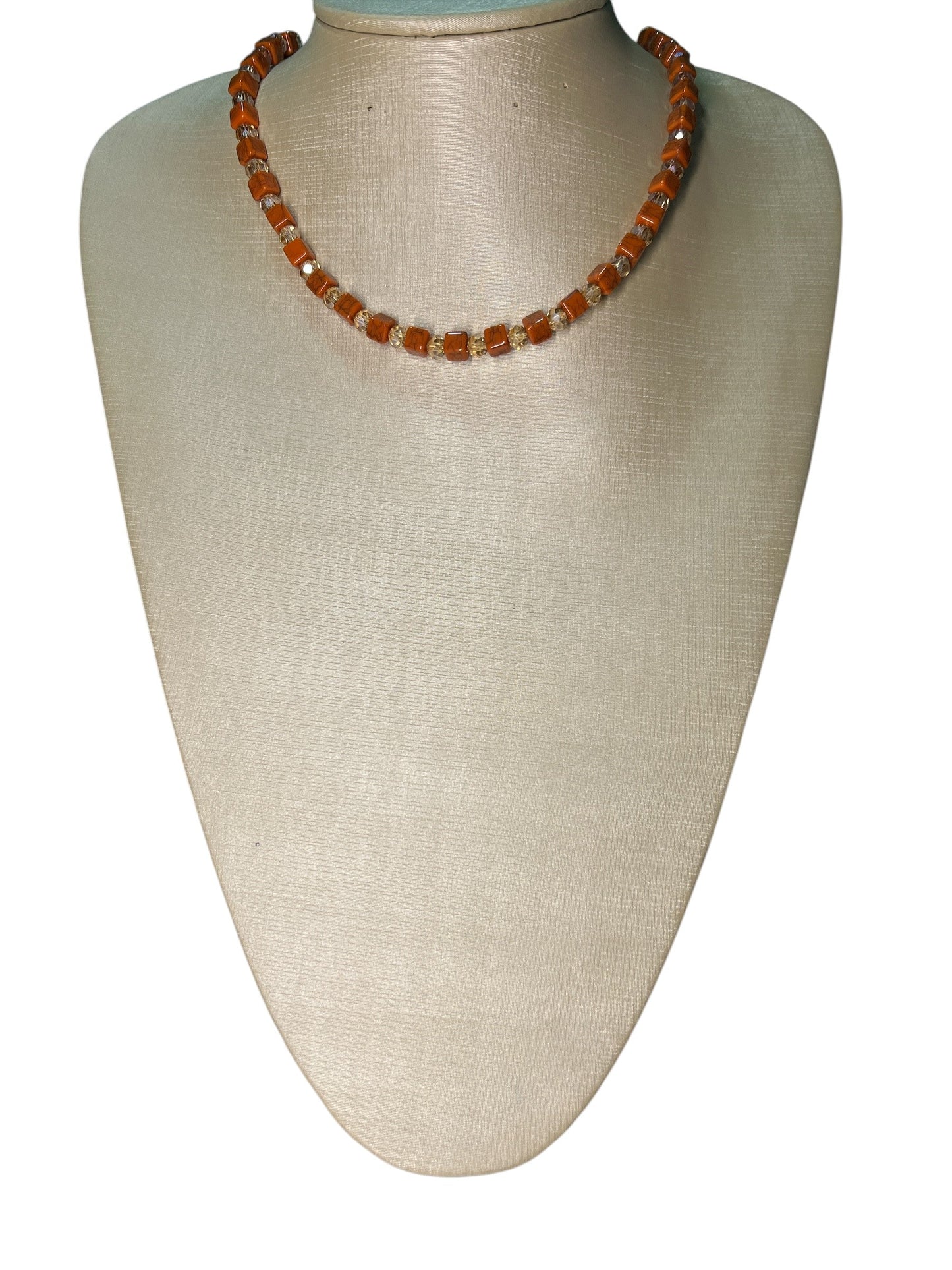 Necklace Maria Simone Terracota