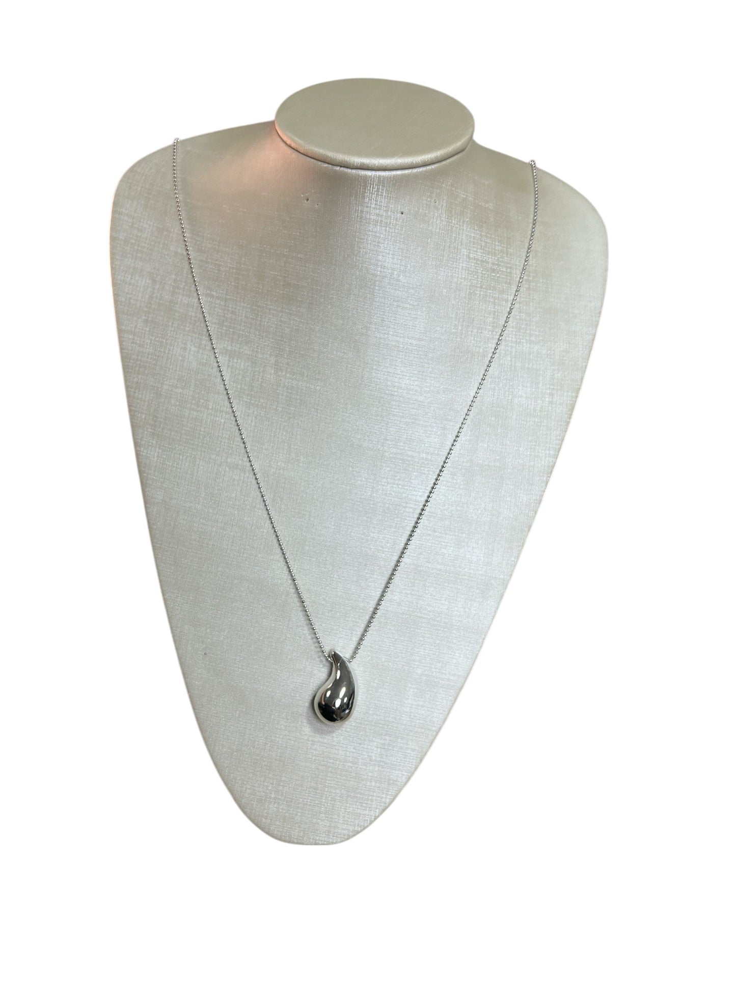 Necklace Silver Longo Gota
