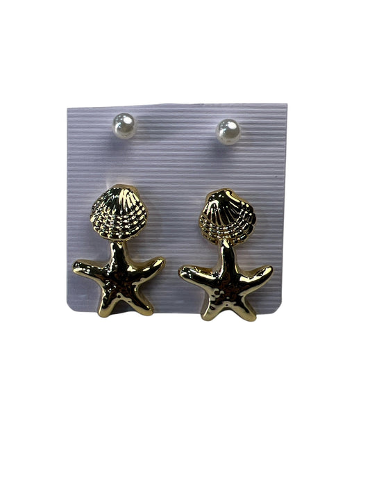 Earring Gold Maria Cecilia