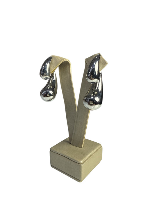 Earring Silver Gota Due Maria Laura
