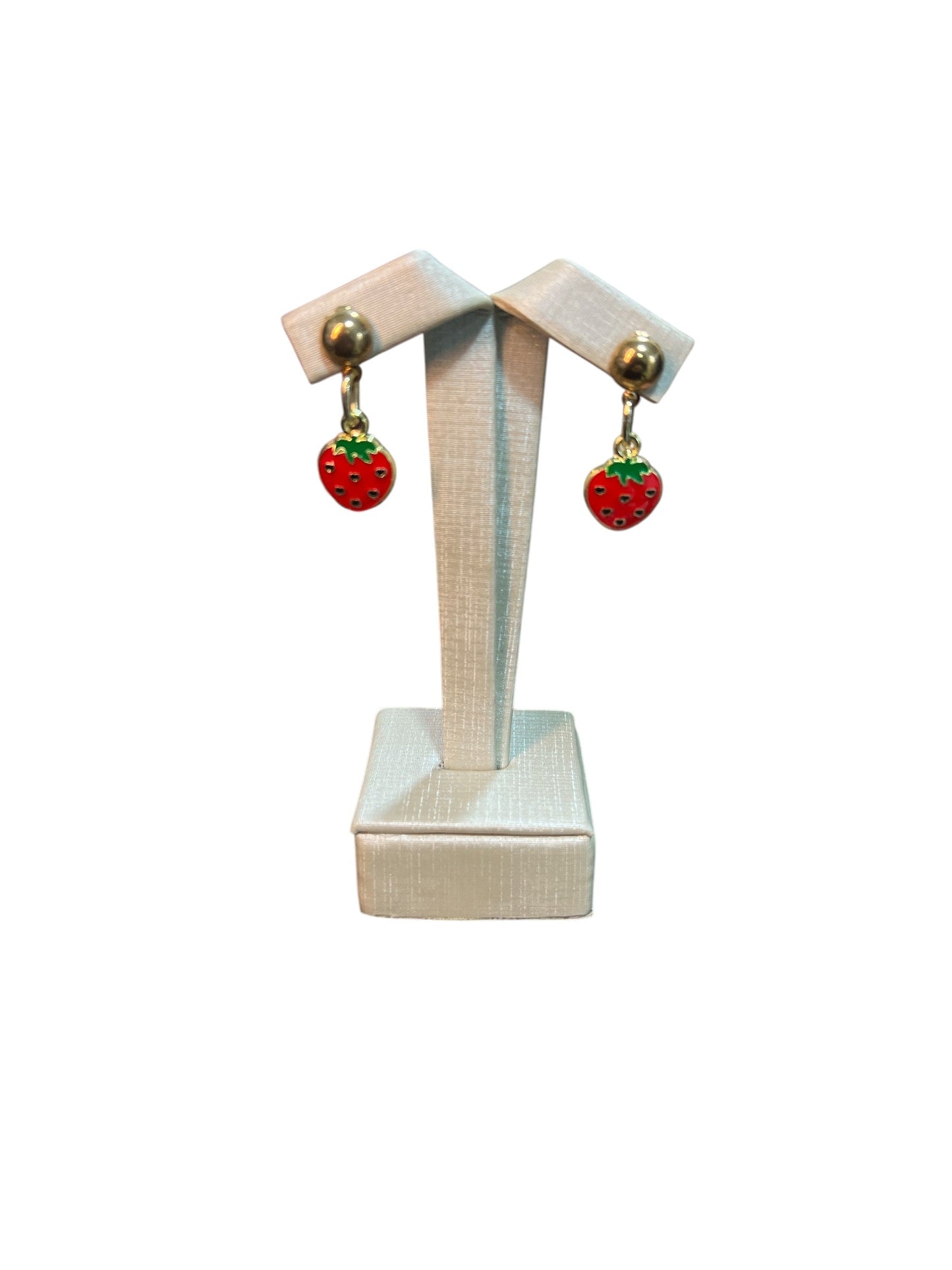 Earring Gold Morango