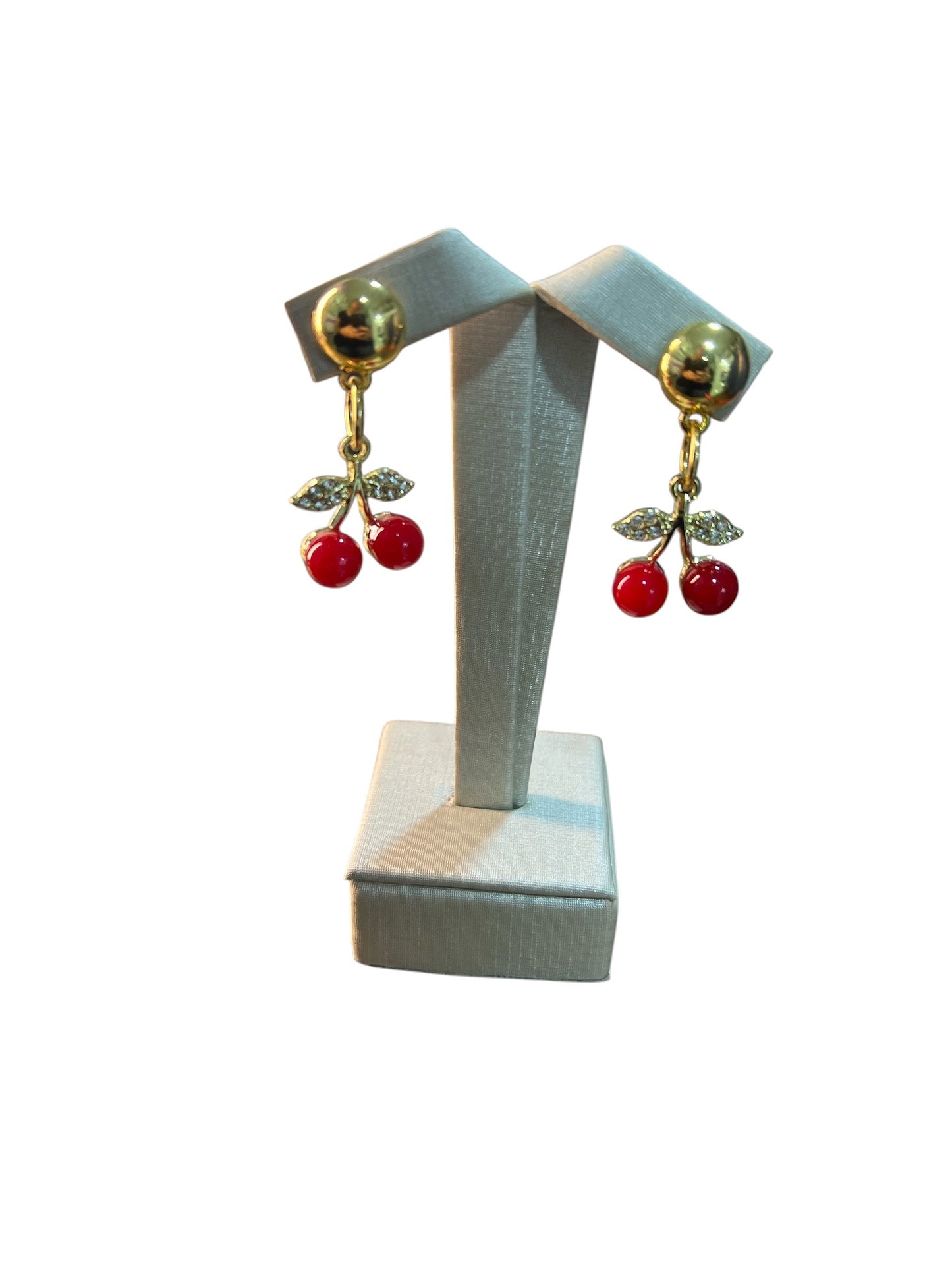 Earring Gold cereja