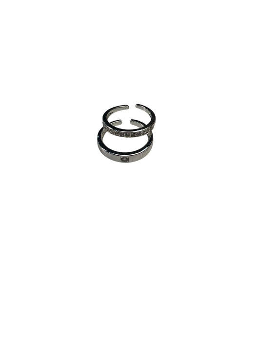 Ring Duplo Minimalista Maria Débora