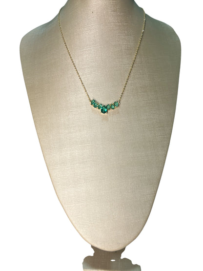 Set Gold Earring e Necklace Maria Isabel