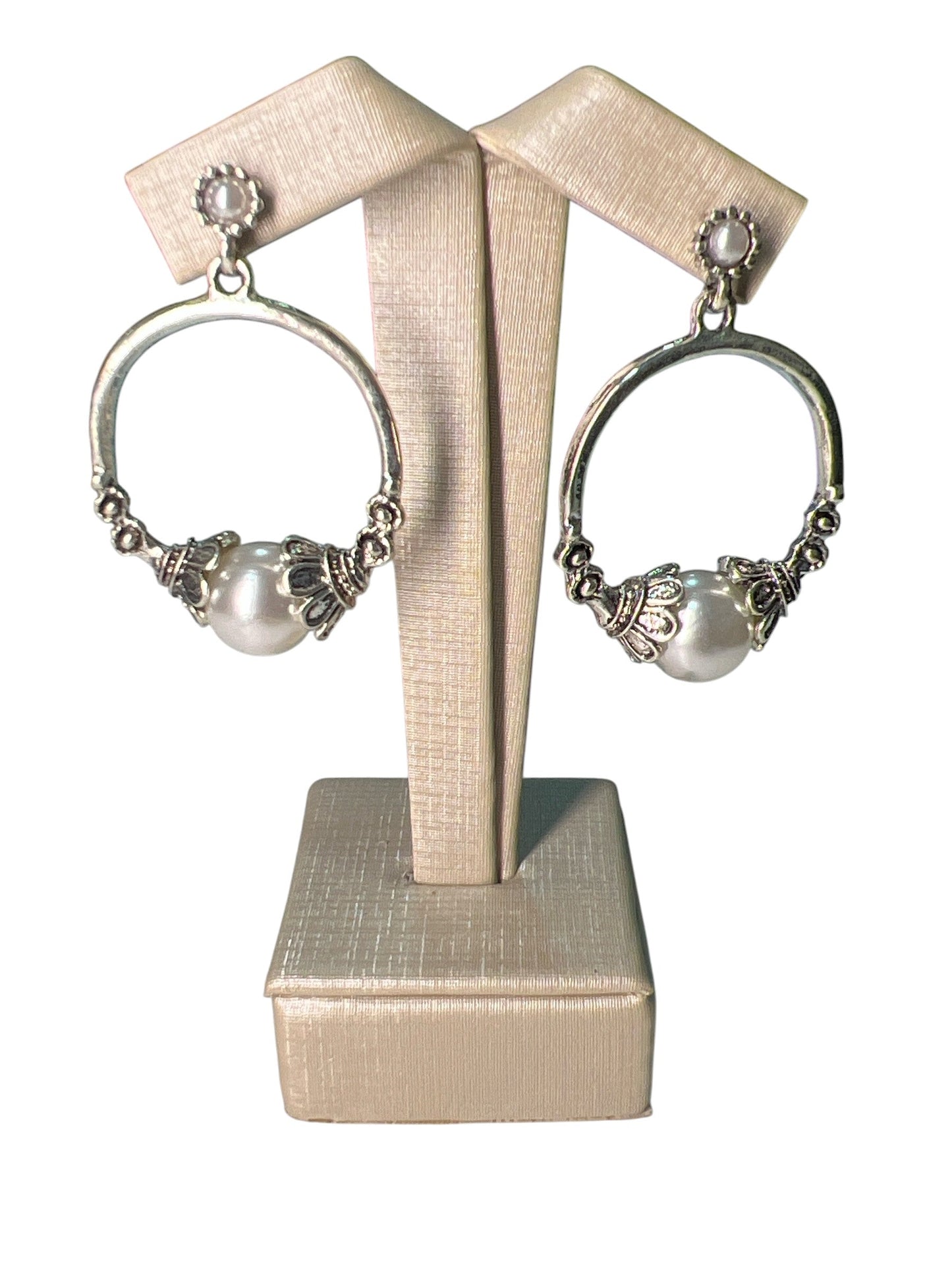 Earring Silver Maria Raquel