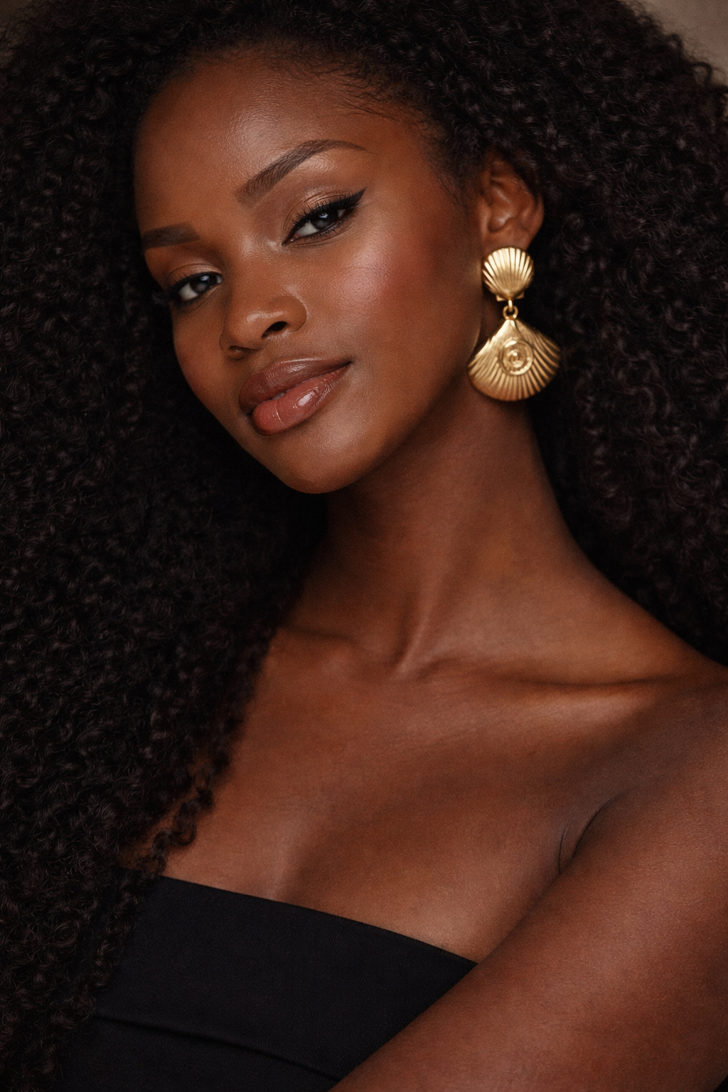 Earring Gold Maria Lais