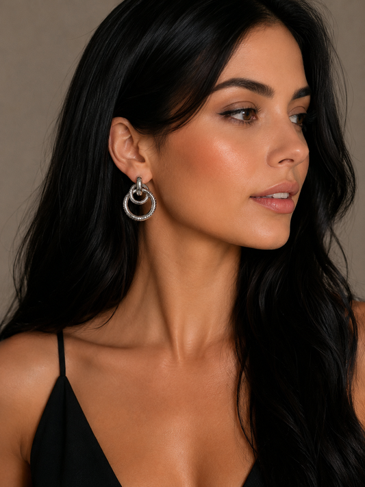 Earring Silver Maria Katia