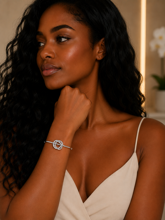 Bracelete Silver Maria Raquel