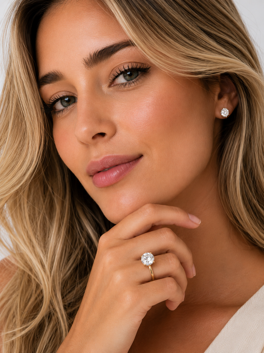 Ring G Gold Maria Virginia