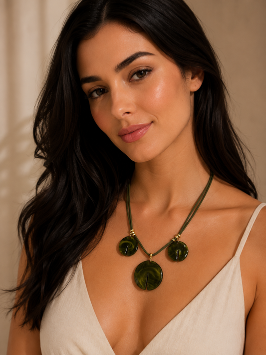 Necklace Maria Gabriela Verde