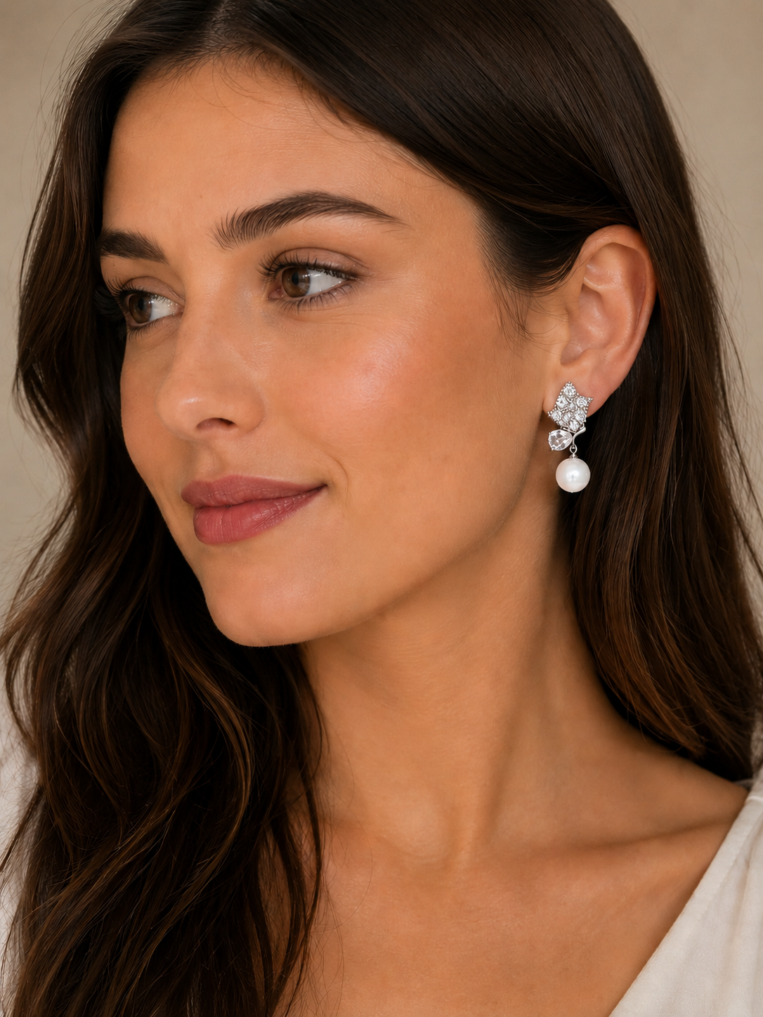 Earring Silver Maria Janaina