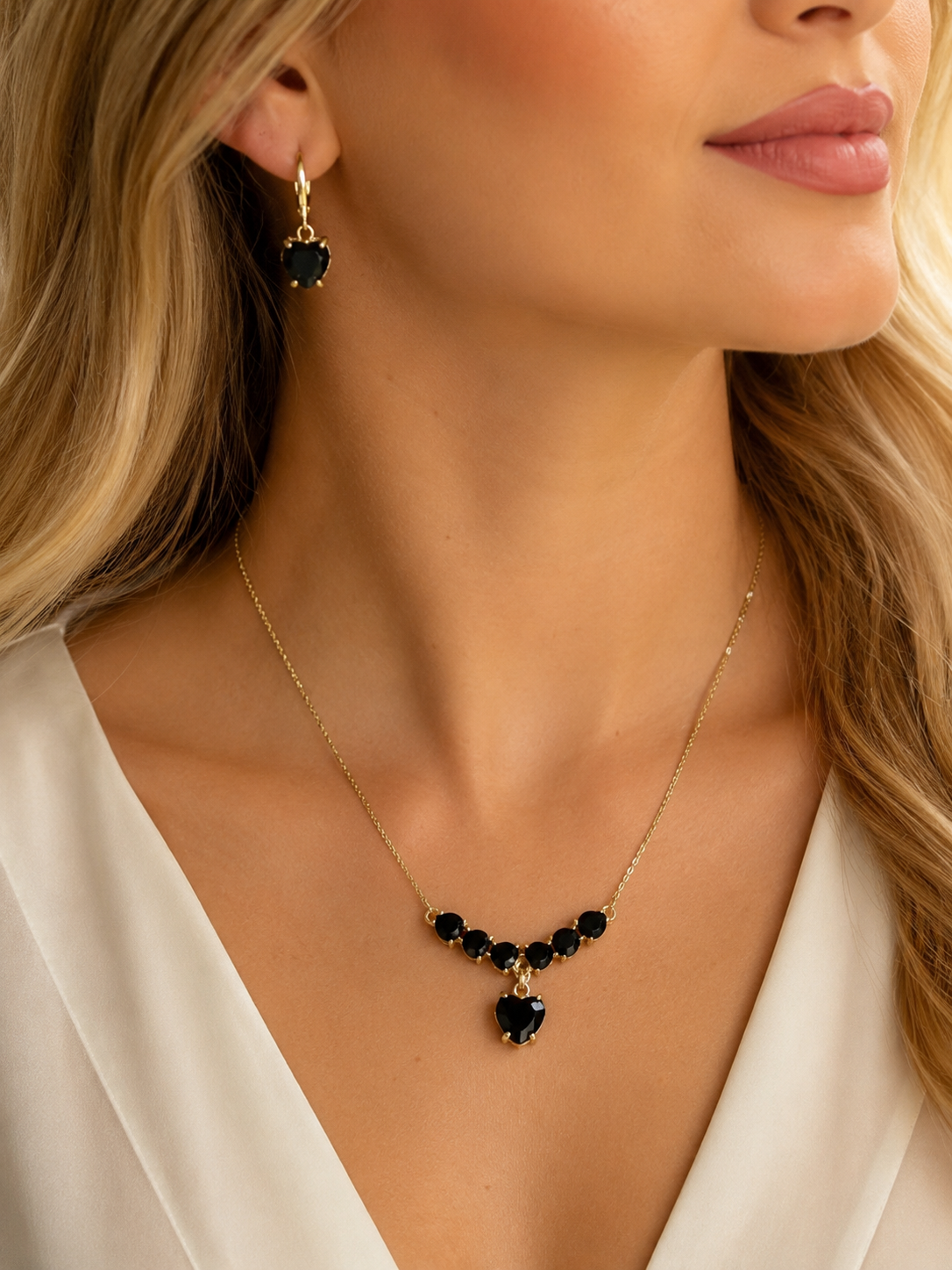 Set Necklace + Earring Maria Joyce