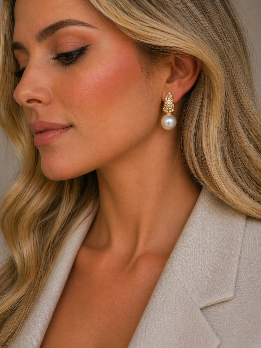 Earring Gold Maria Grazi
