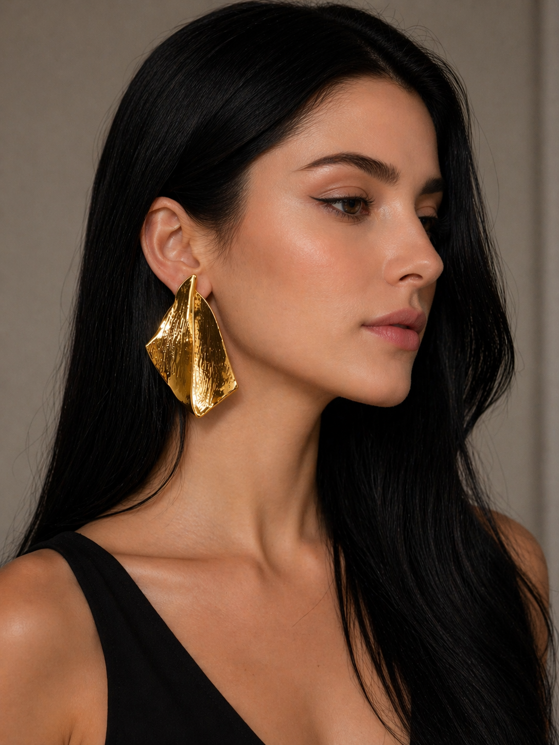Earring Gold Maria Jessica