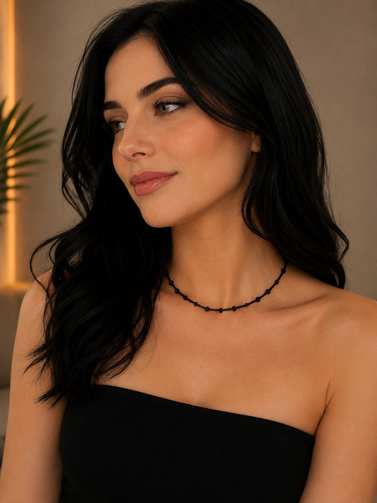 Necklace Maria Rebeca Black