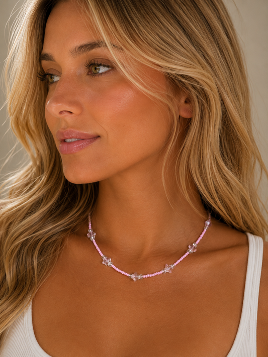 Necklace Maria Brisa Pink