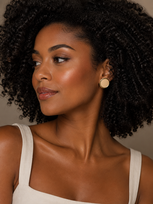 Earring Gold Maria Amanda