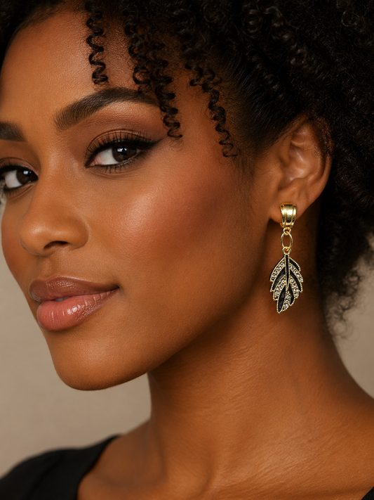 Earring Gold Maria Alice