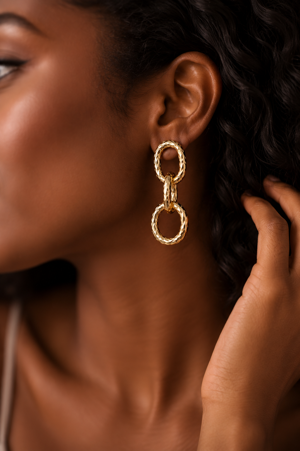 Earring Gold Maria Flavia