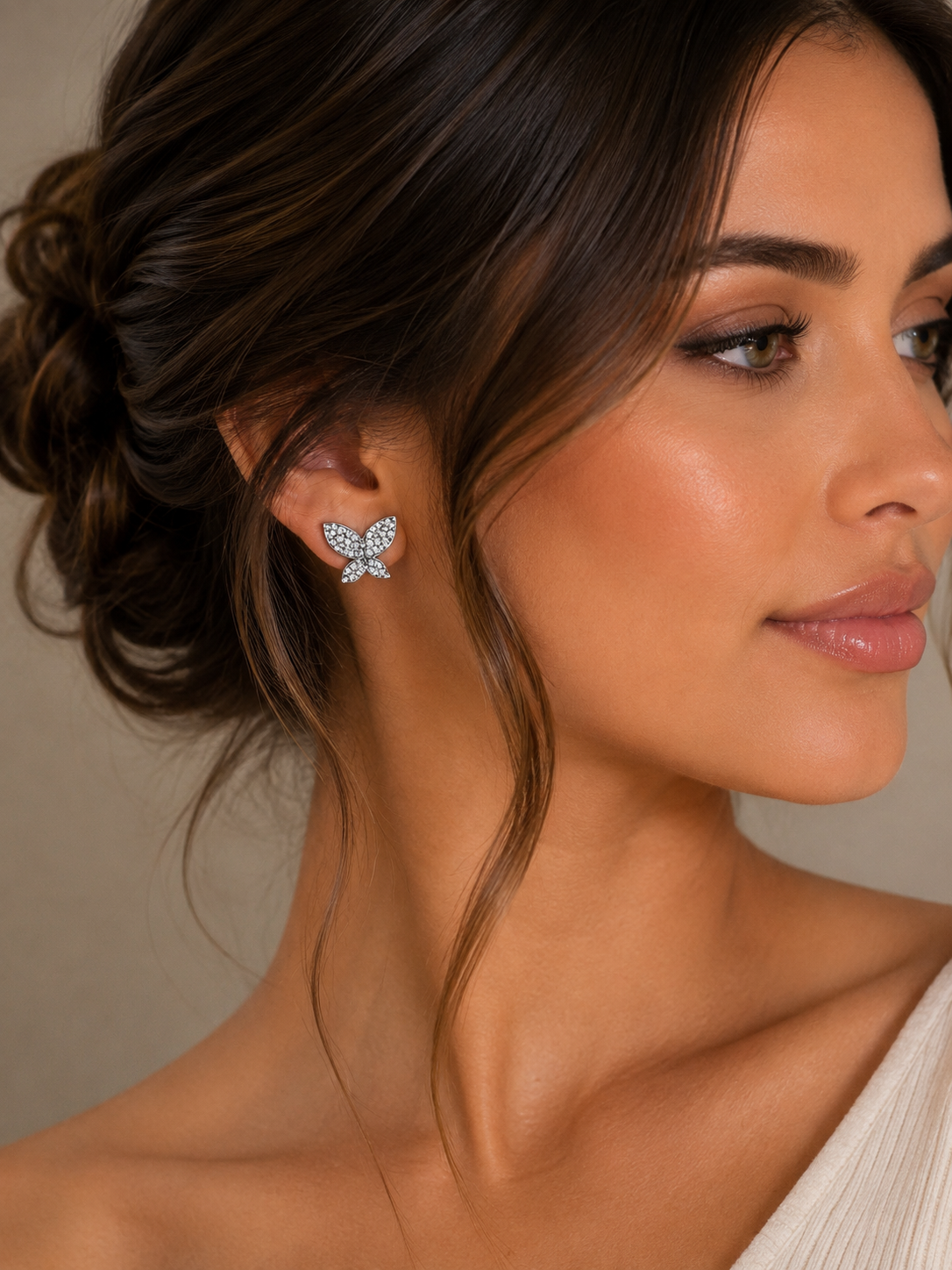 Earring Silver Maria Marcia