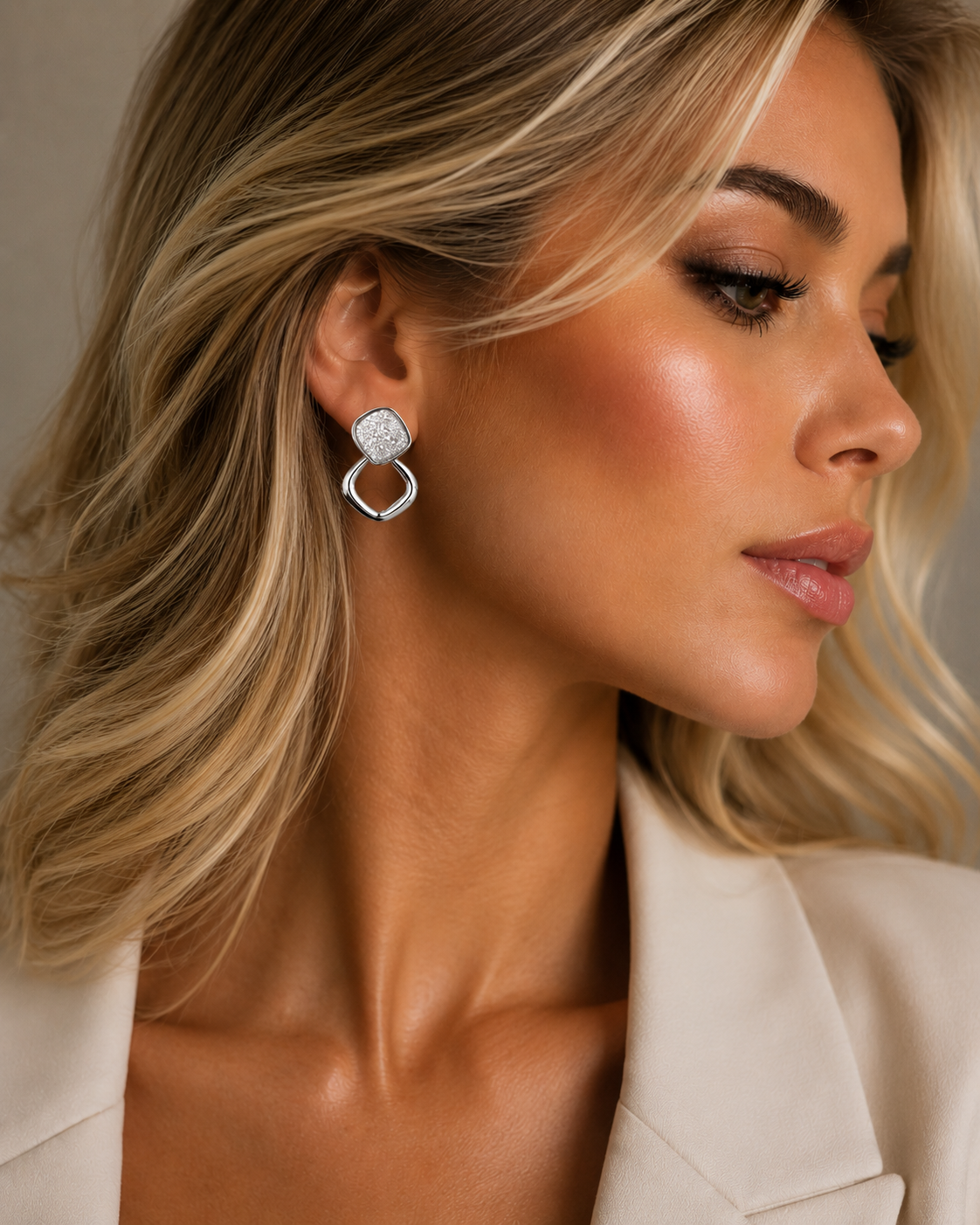 Earring Silver Maria Joana