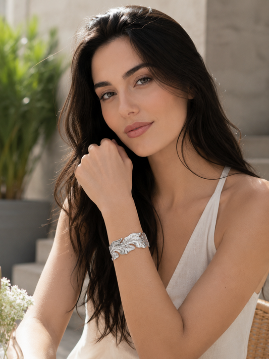 Bracelete Silver Maria Andreia