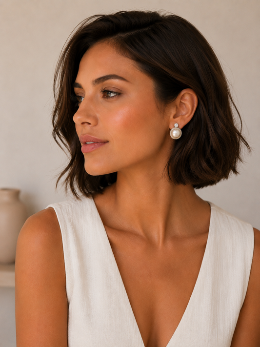 Earring Silver Maria Raissa