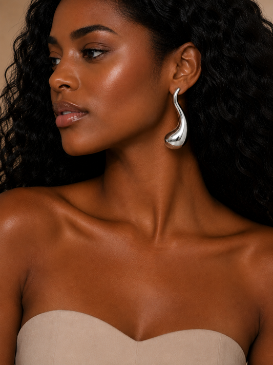 Earring Silver Maria Ester