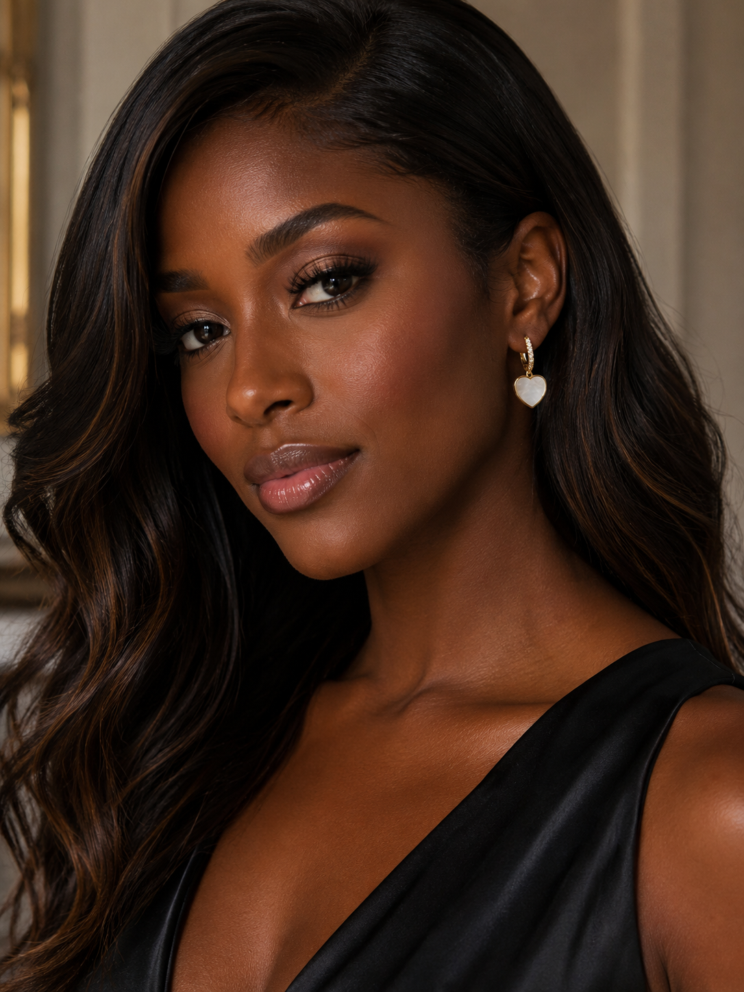 Earring Gold Maria Flavia