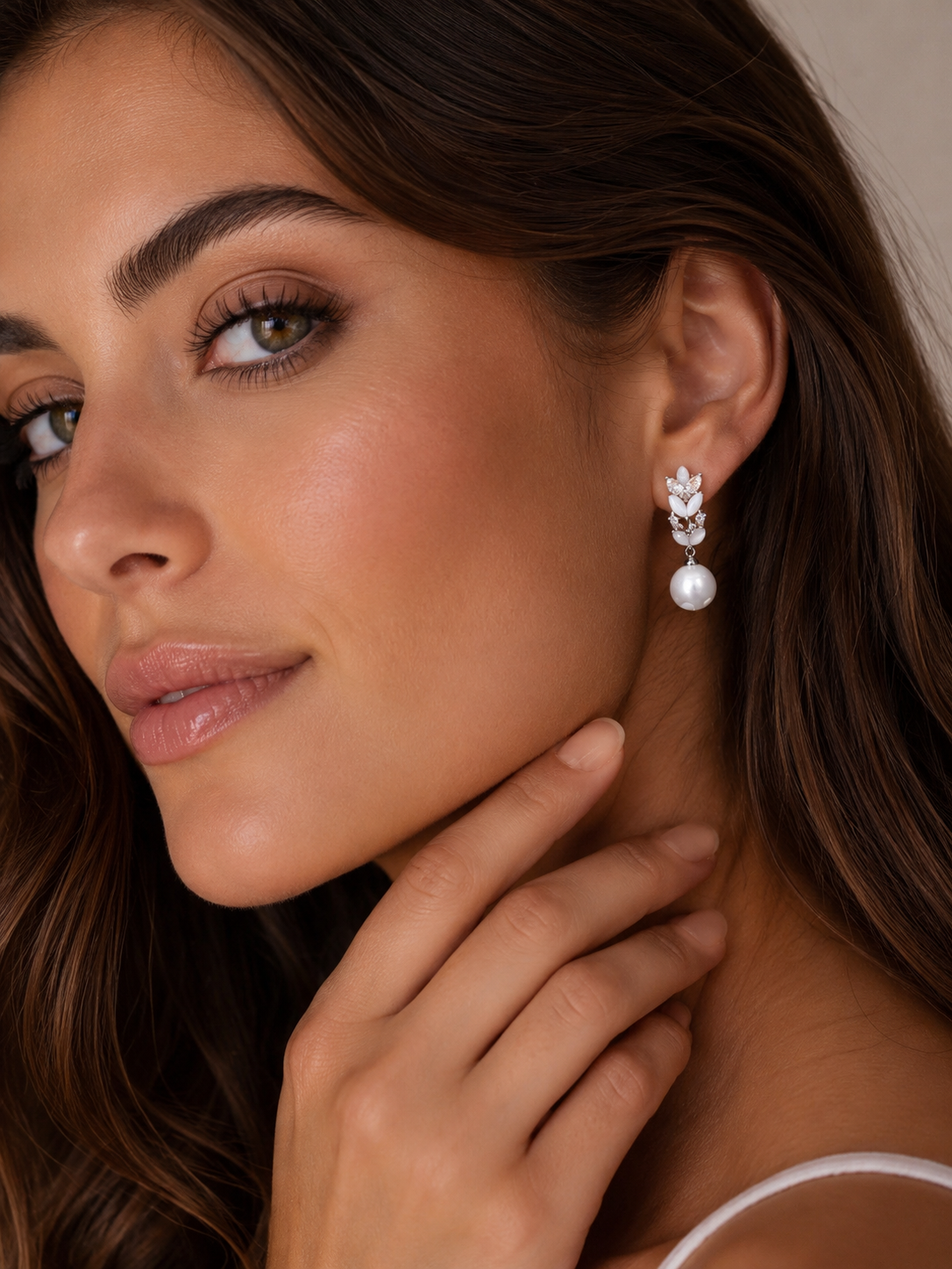Earring Silver Maria Tereza